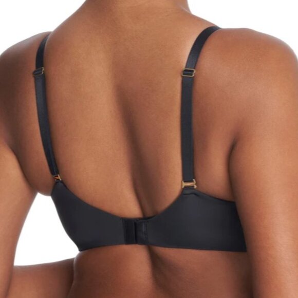 Natori Comfort Evolution Full Fit Memory Foam Convertible Underwire Bra Black 38 - Picture 3 of 10